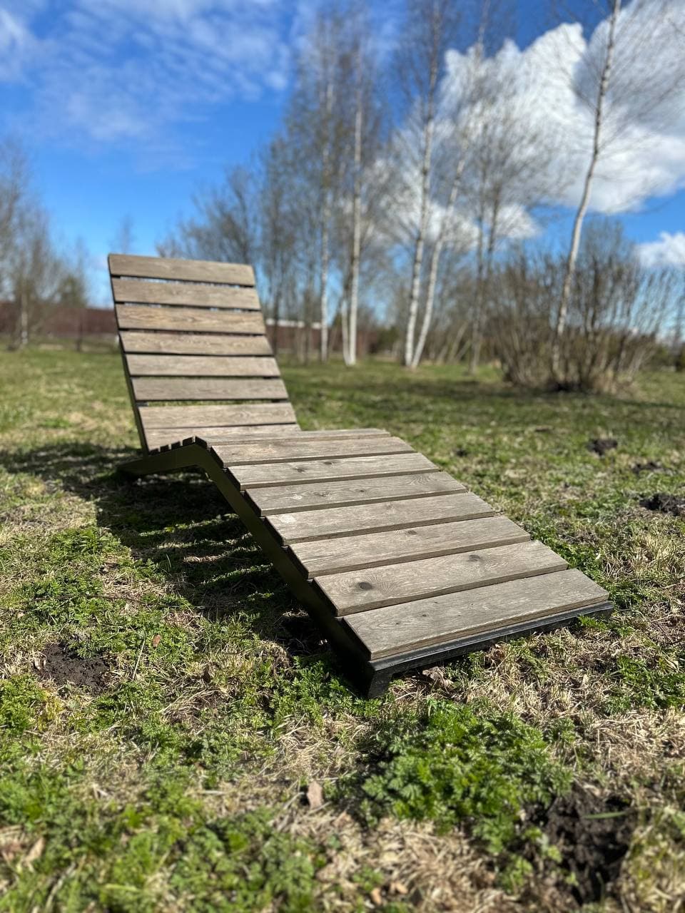 Лежак уличный Садовый
